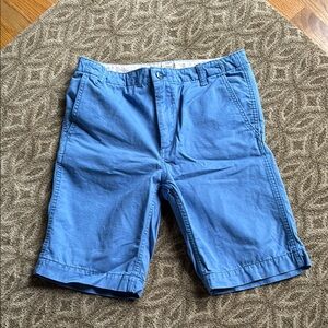 GAP Blue Flat Front Shorts